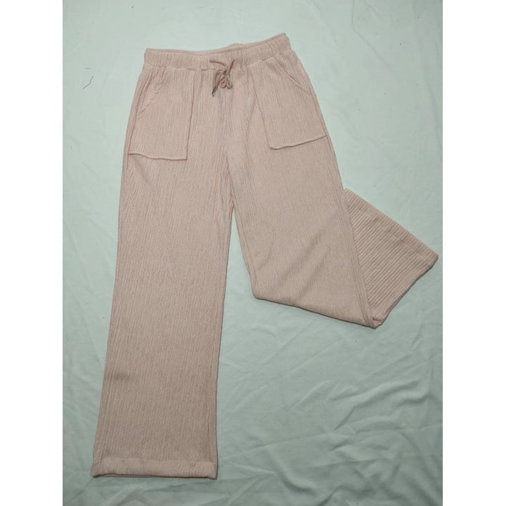 Damen Bequeme Sommerhose mit weit geschnittenem Bein und praktischen Taschen Drune