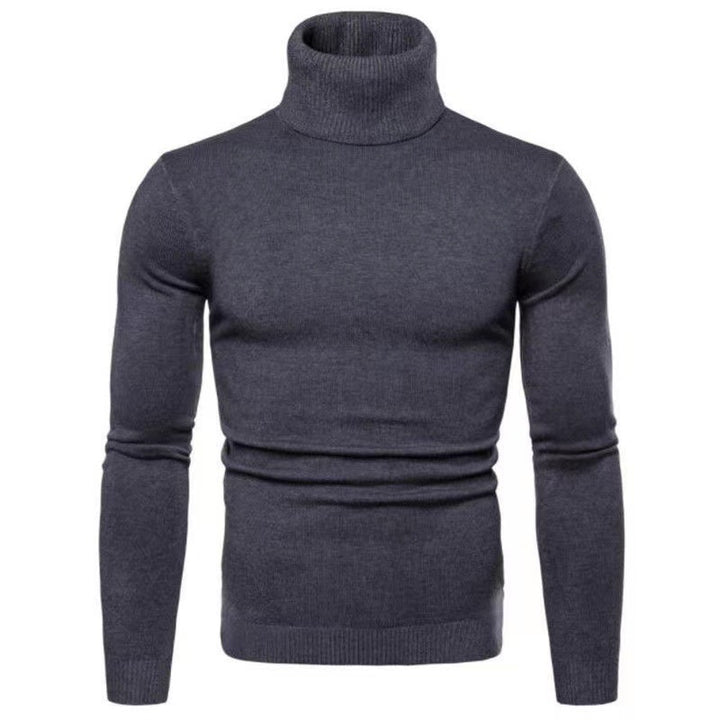 Herren modischer Rollkragenpullover aus feiner Merinowolle Drune
