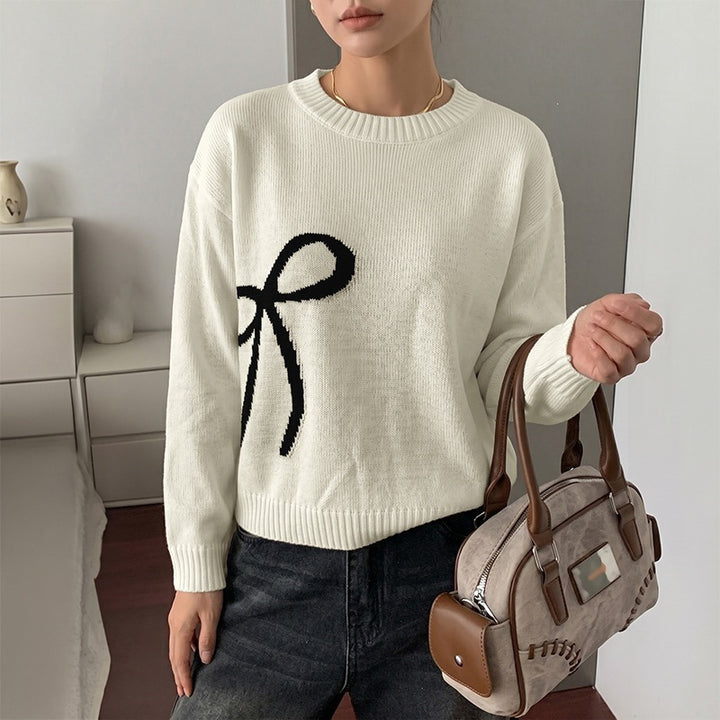 Damen Lässiger Pullover Drune