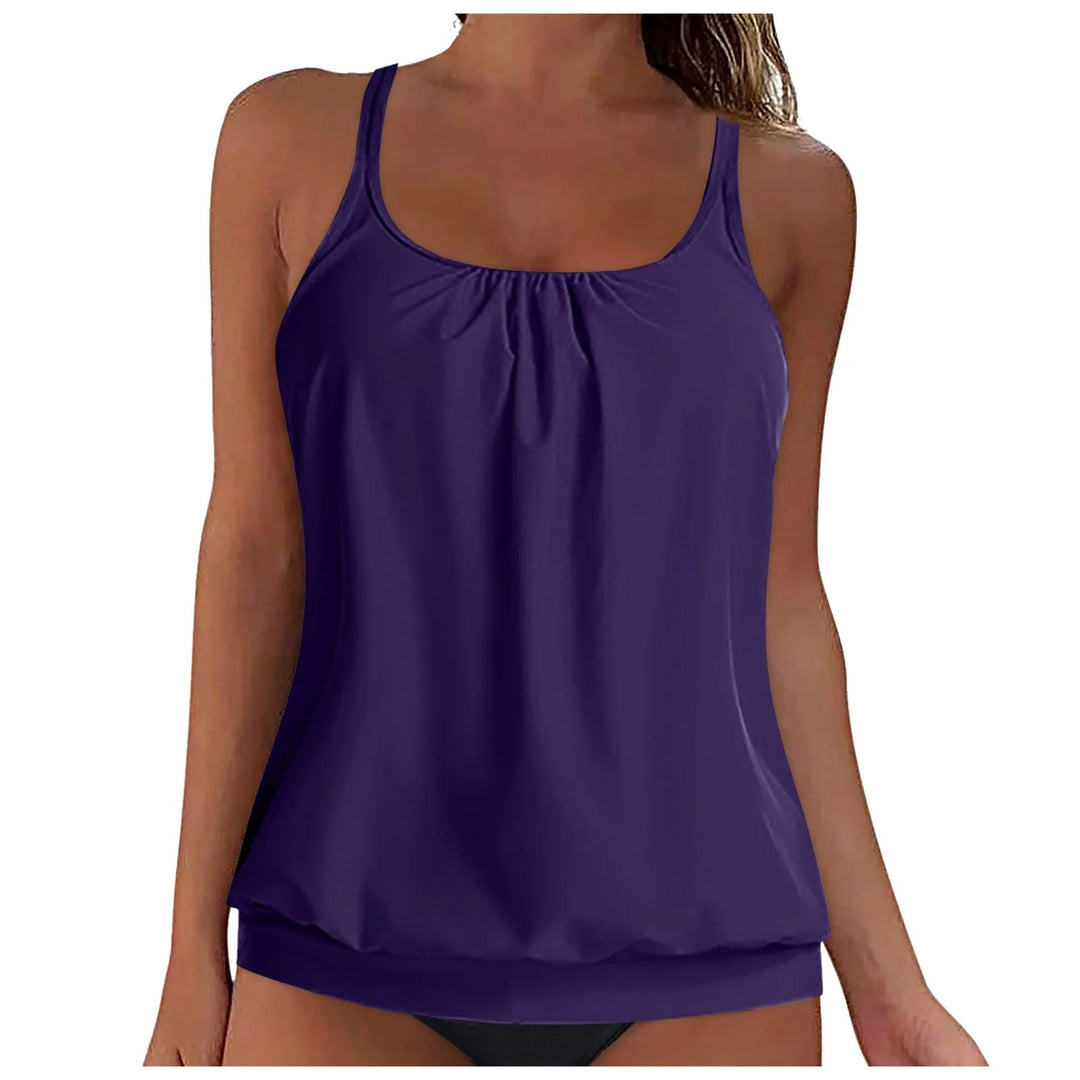 Damen Sportlicher Tankini mit stylischem Schnitt und Shorts Drune