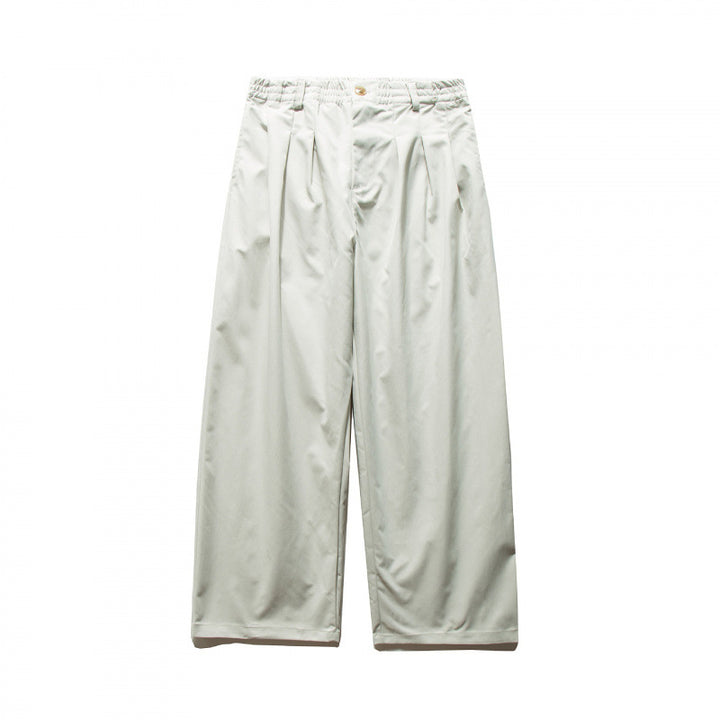 Unisex Weite Plissee-Hose mit elastischem Bund und Bundfalten Drune