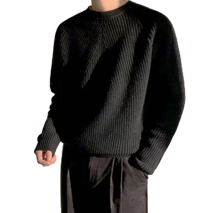 Herren Bequemer Grobstrickpullover Drune