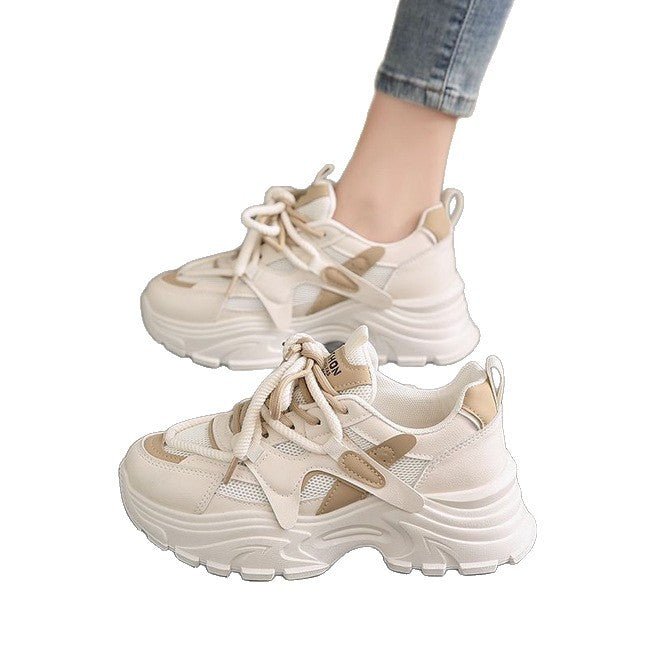 Damen Chunky Sneakers mit atmungsaktiven Mesh-Einsätzen und komfortabler Dämpfung Drune