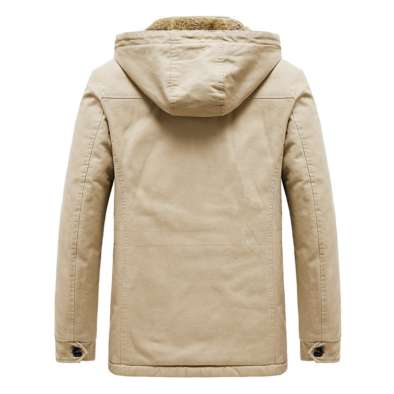 Herren Robuste und Warmgefütterte Outdoor-Jacke Drune