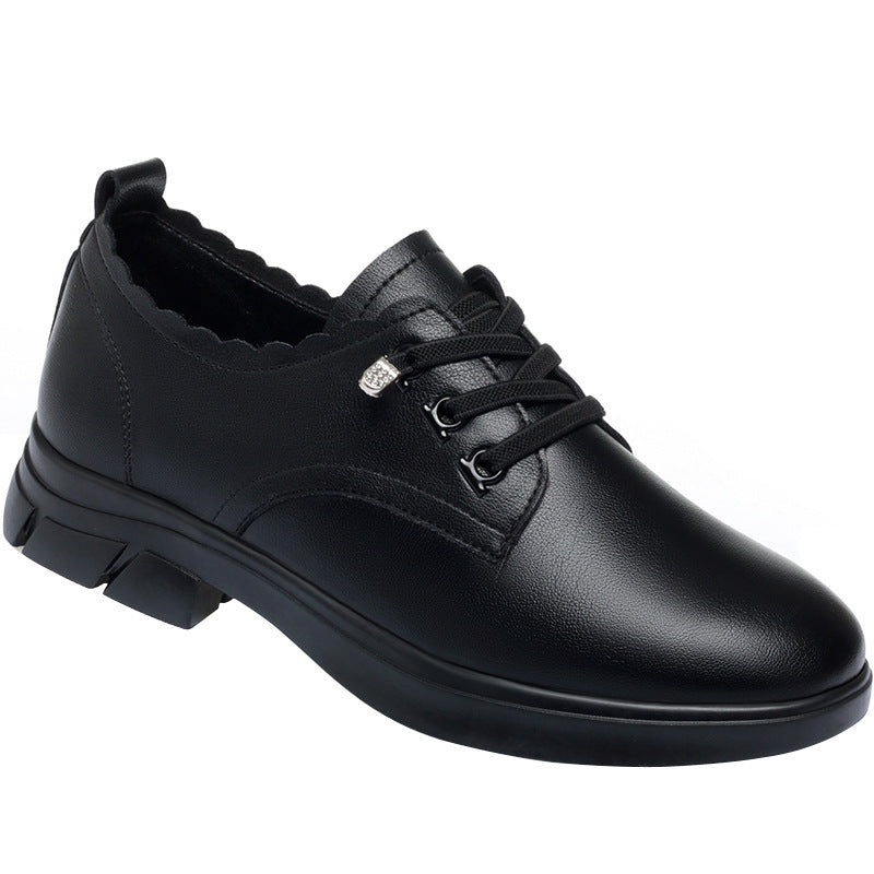 Damen Schnürschuhe mit eleganter Kante und rutschfester Sohle Drune