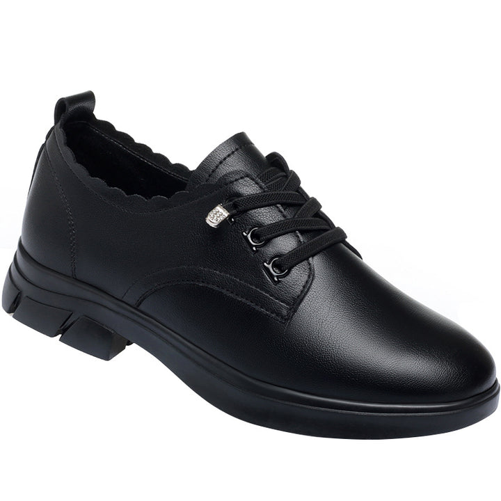 Damen Schnürschuhe mit eleganter Kante und rutschfester Sohle Drune