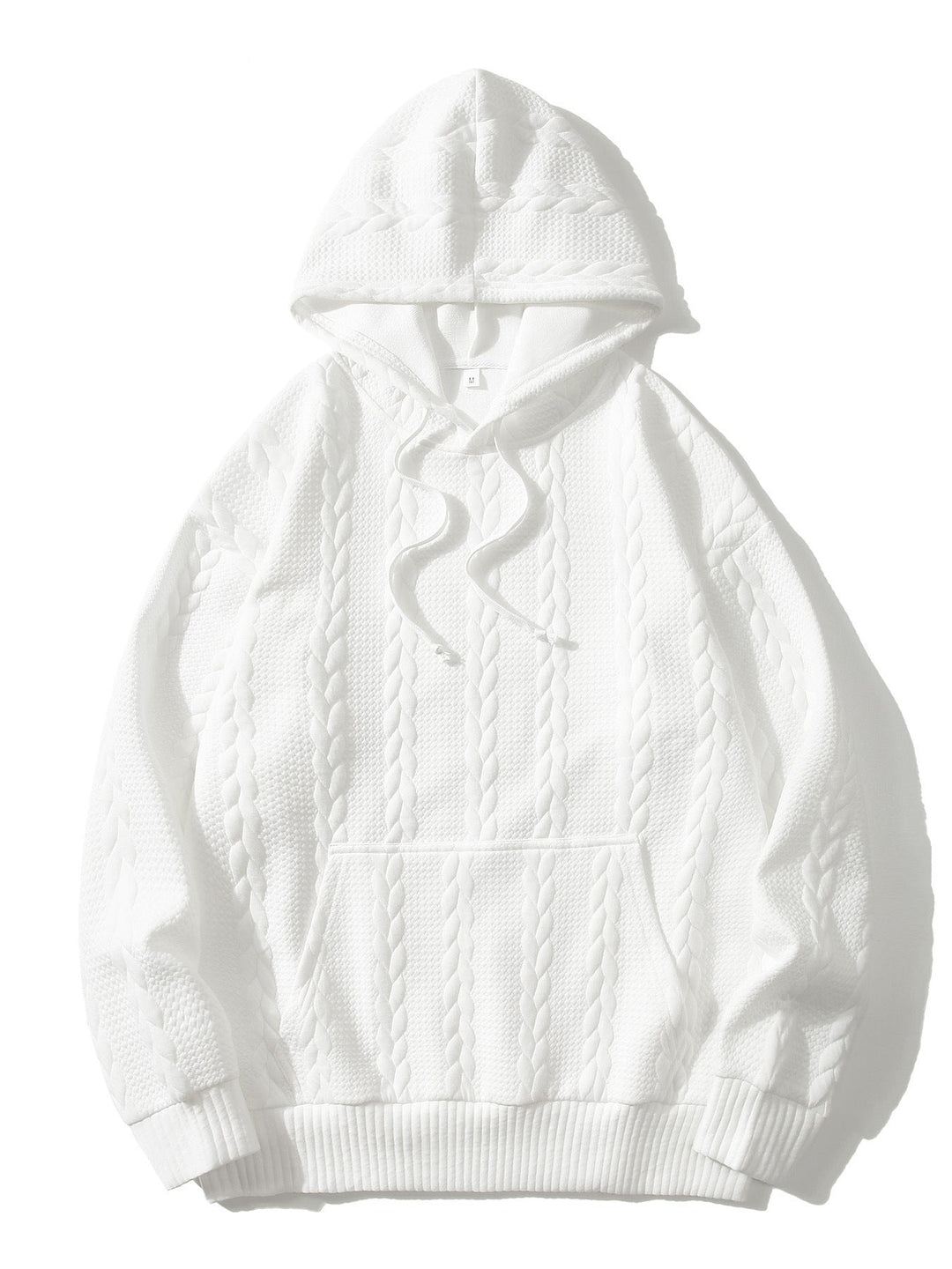 Herren Kapuzenpullover mit strukturiertem Muster Drune