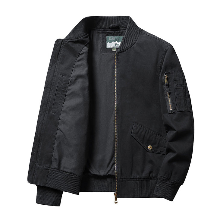 Herren Stilvolle Bomberjacke Drune
