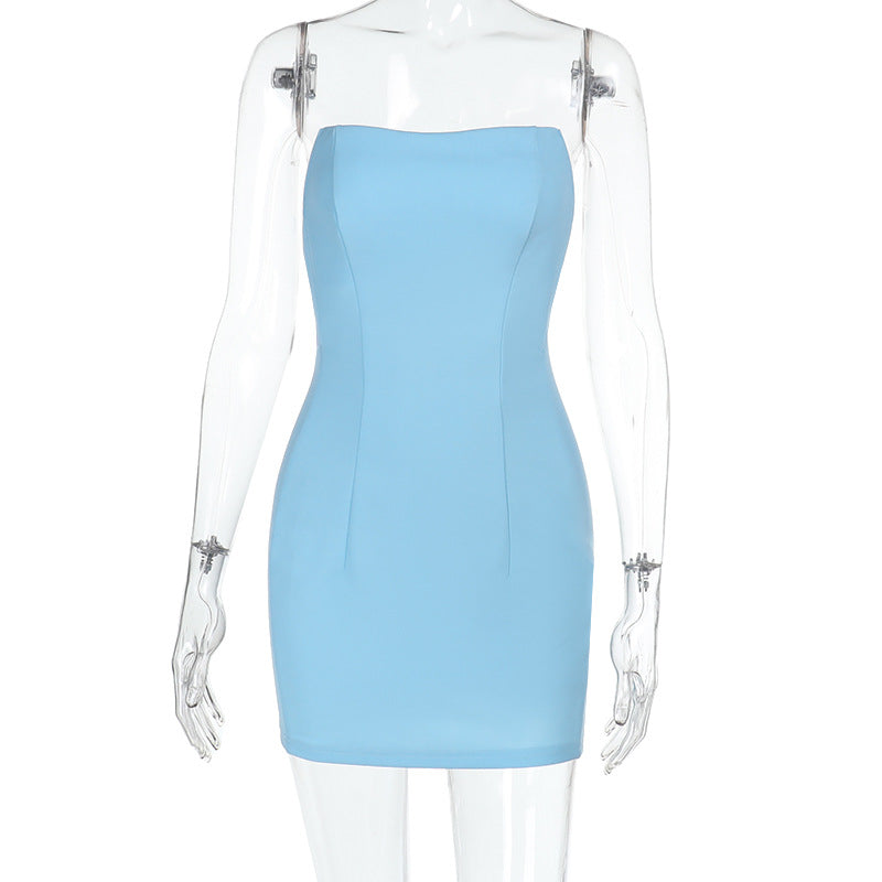 Damen figurbetontes Minikleid Drune