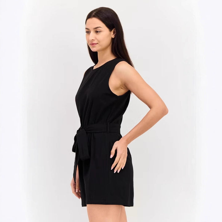 Damen Jumpsuit mit eleganter Taillierung und praktischen Taschen Drune