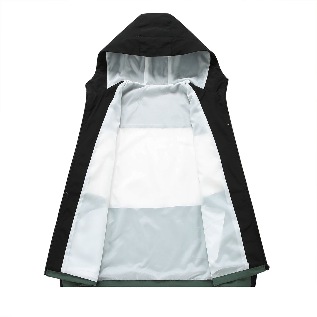 Herren modische Regenschutzjacke Drune