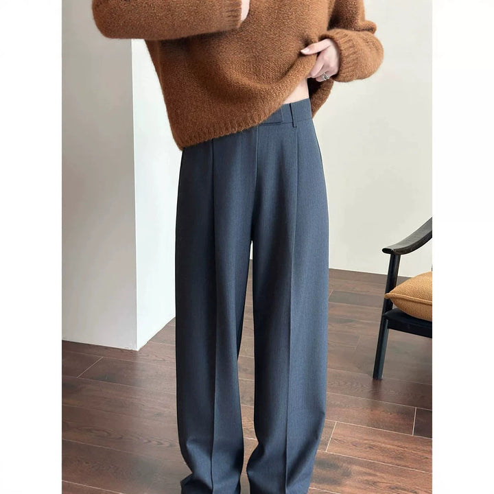 Damen Elegante und bequeme weite Anzughose Drune