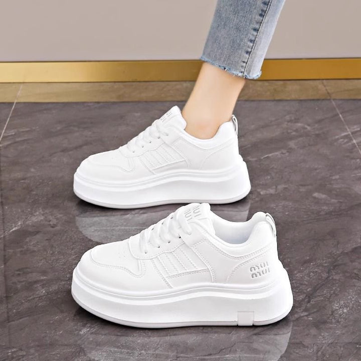 Damen Sportliche Sneakers mit doppelter Dämpfung und atmungsaktiver Mesh-Oberfläche Drune