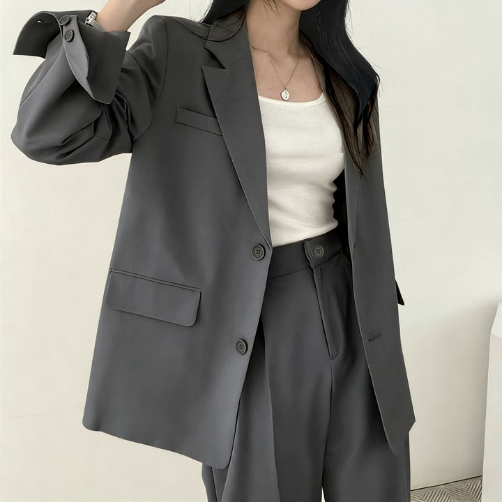 Damen Eleganter Oversize Blazer von Drune