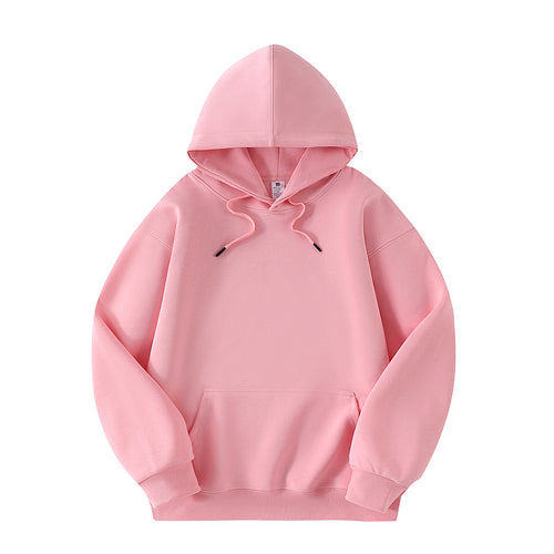 Unisex Minimalistischer Oversize-Kapuzenpullover mit French‑Terry-Qualität und verstärkten Nähten Drune