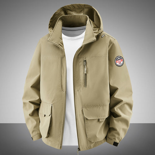 Herren Robuste Übergangsjacke mit praktischen Taschen Drune