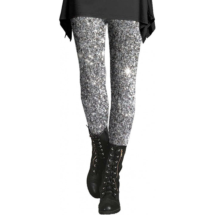 Damen Gemusterte Weihnachtsleggings Drune