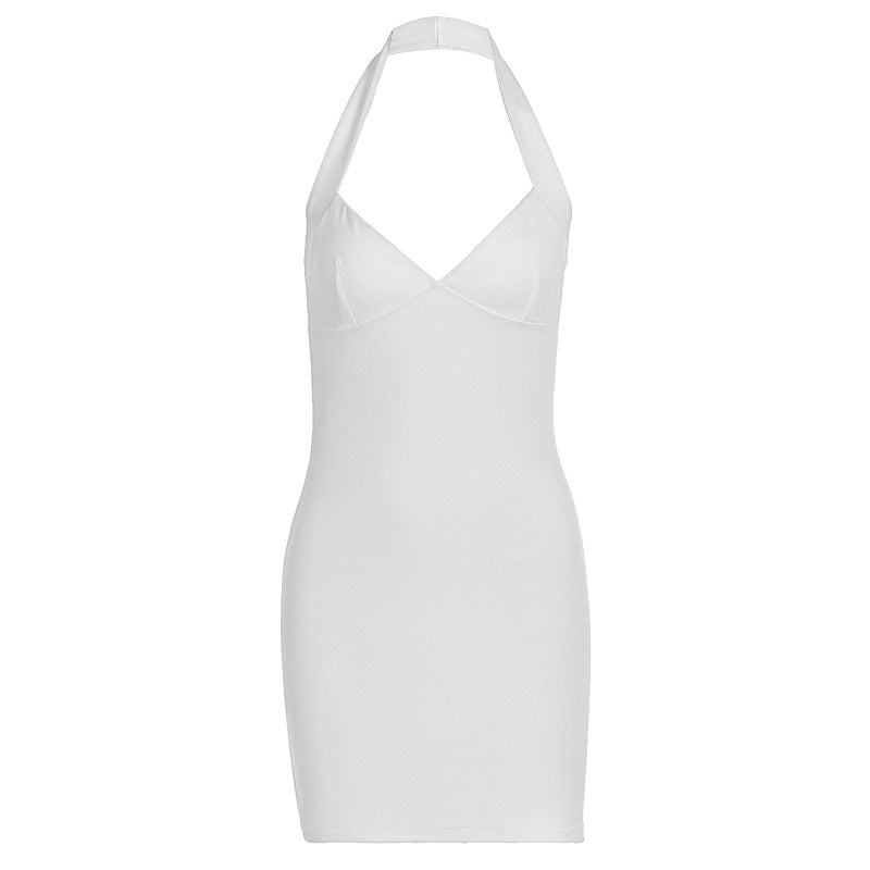 Damen Etuikleid mit Halterneck und figurbetontem Design Drune