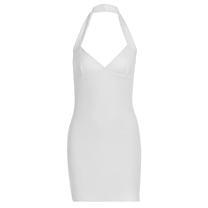 Damen Etuikleid mit Halterneck und figurbetontem Design Drune