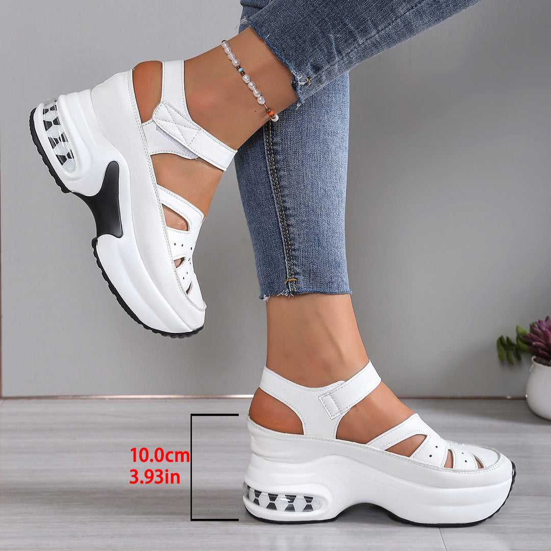 Damen Plateau Sandalen Drune