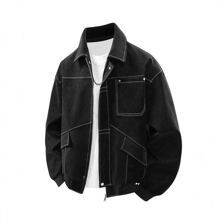 Herren Modische Freizeitjacke mit praktischen Taschen Drune
