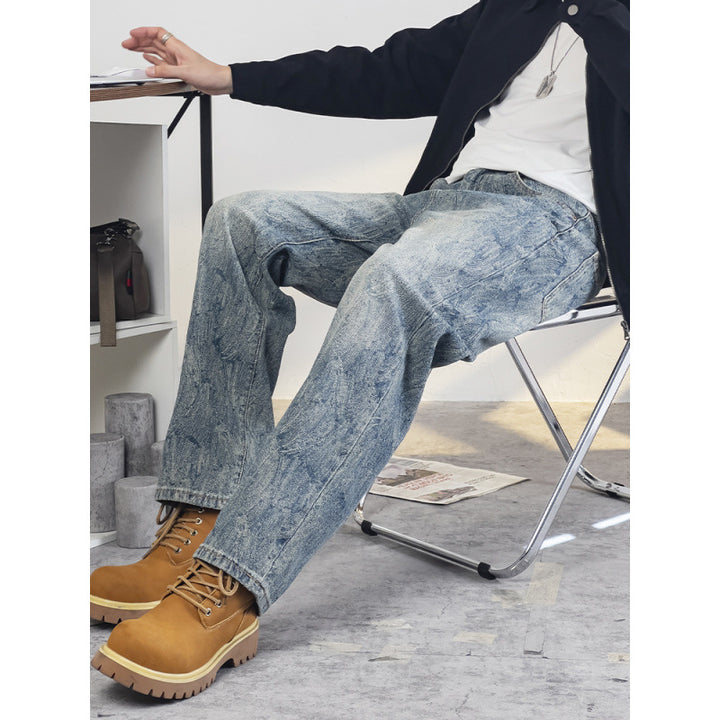 Herren Bequeme Jeans mit lässigem Schnitt Drune