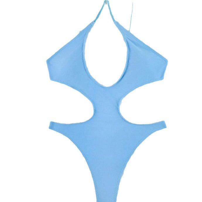Damen Sexy Einteiler mit tiefem Ausschnitt Drune