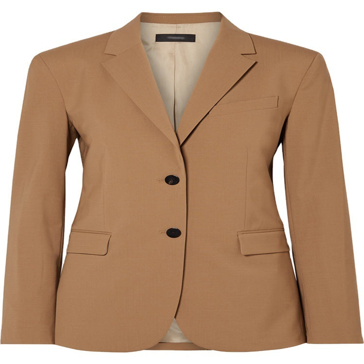 Damen Maßgeschneiderter Zweiteiliger Blazer‑Hosenanzug im schlanken Tailoring Drune