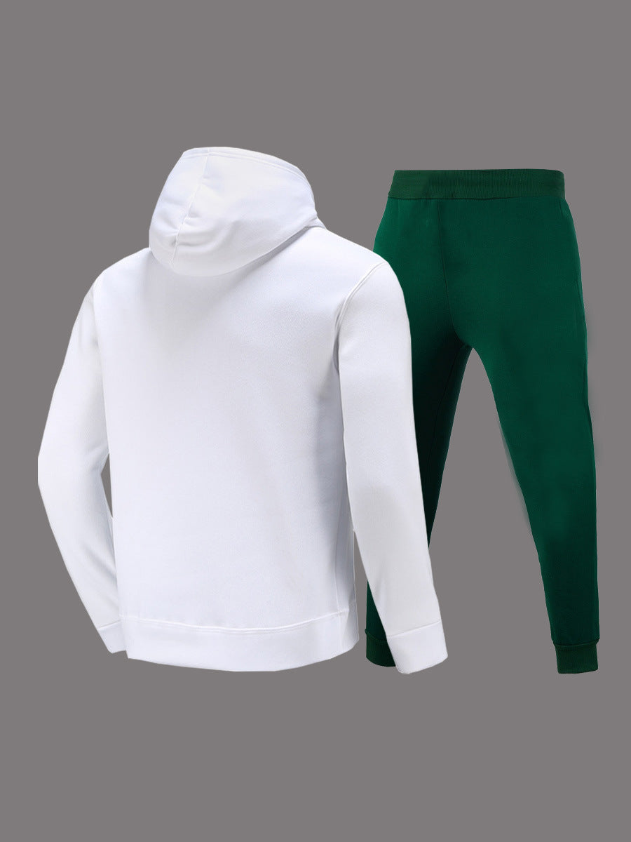 Damen Hoodie und Jogginghose Set mit kreativem Bärenmotiv und auffälligem Schriftzug Drune