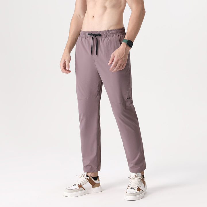 Herren Sportliche Freizeithose mit elastischem Bund und atmungsaktiven Einsätzen Drune