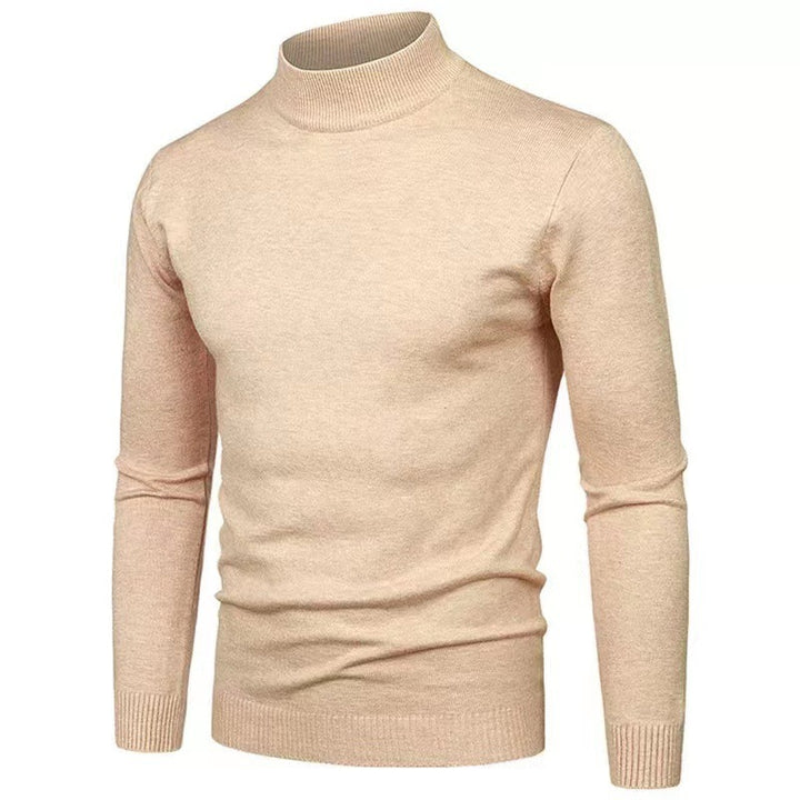 Herren Rollkragenpullover aus hochwertigem Strickmaterial mit feiner Textur Drune