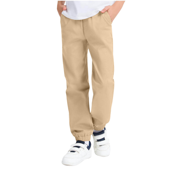Jungen Freizeit-Hose mit elastischem Bund und Seitentaschen Drune