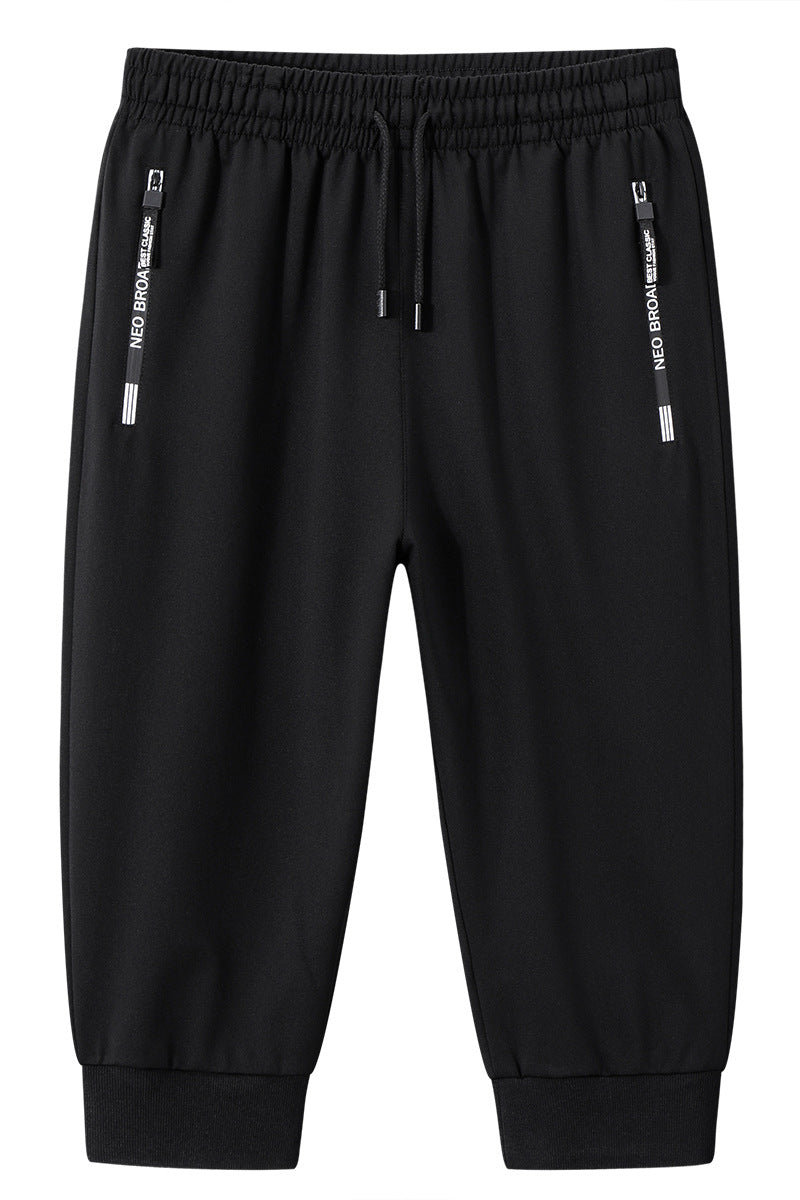 Herren Sportliche Jogginghose mit Reißverschluss-Taschen Drune