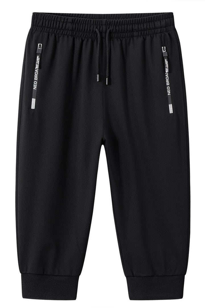 Herren Sportliche Jogginghose mit Reißverschluss-Taschen Drune