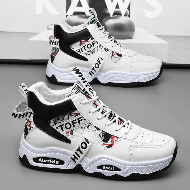 Damen Modische High-Top Sneaker mit atmungsaktiver Netzstruktur und bequemem Fußbett Drune
