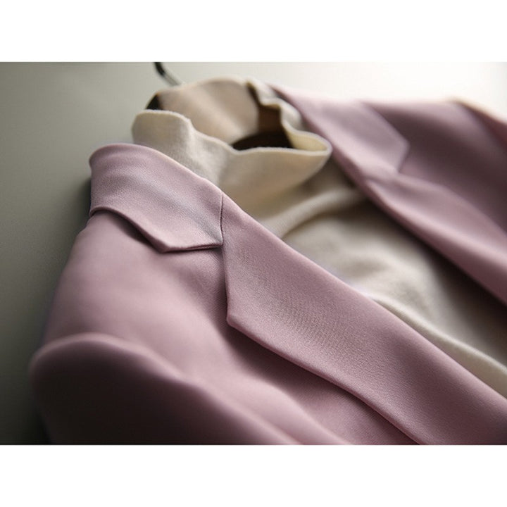 Damen Modische und elegante Blazerjacke Drune