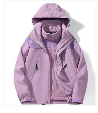 Herren Technische Windjacke mit abnehmbarer Kapuze Drune