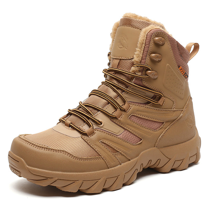 Damen Winterfestige Trekkingstiefel mit isolierendem Futter und rutschfester Sohle Drune