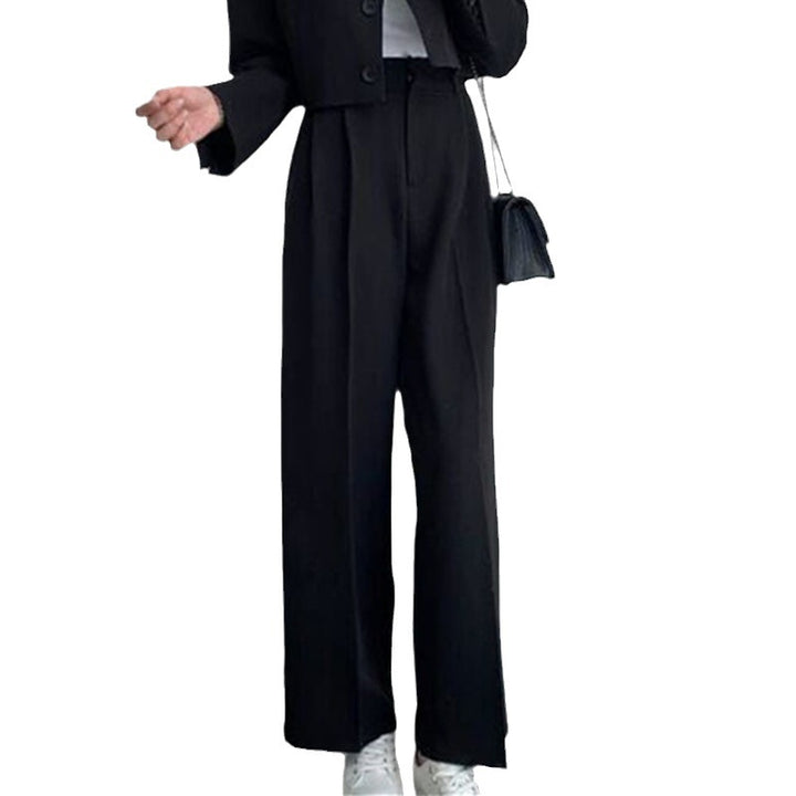 Damen Hochtaillierte Sommerhose Drune