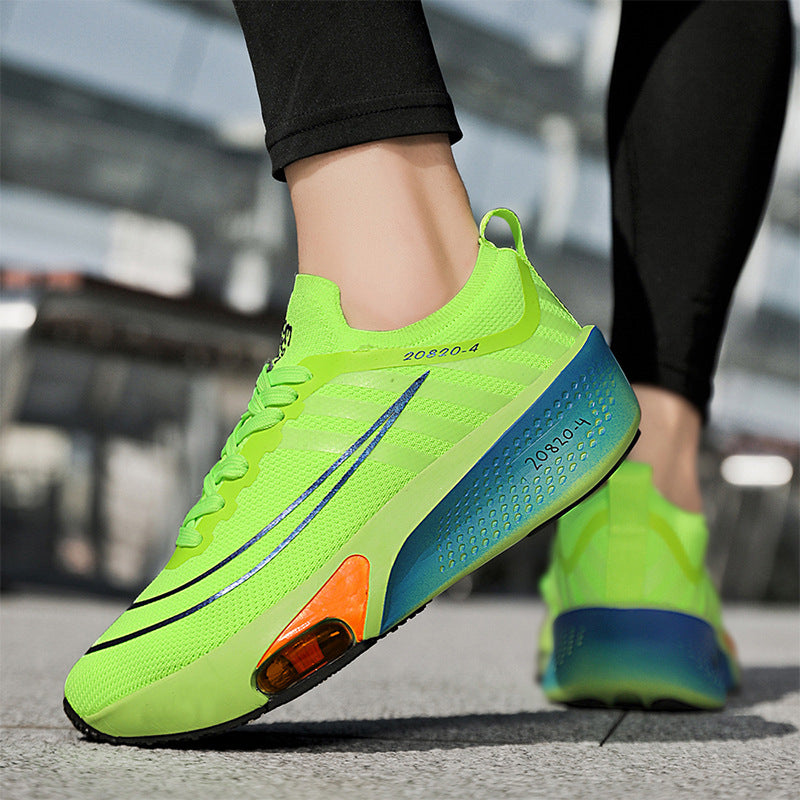 Unisex Profi-Tempo-Laufschuh mit sichtbarer Fersen-Airunit und atmungsaktivem Monofilament-Obermaterial Drune