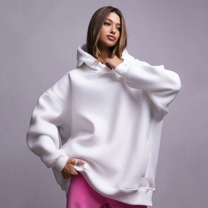 Damen bequemer Oversized Hoodie Drune