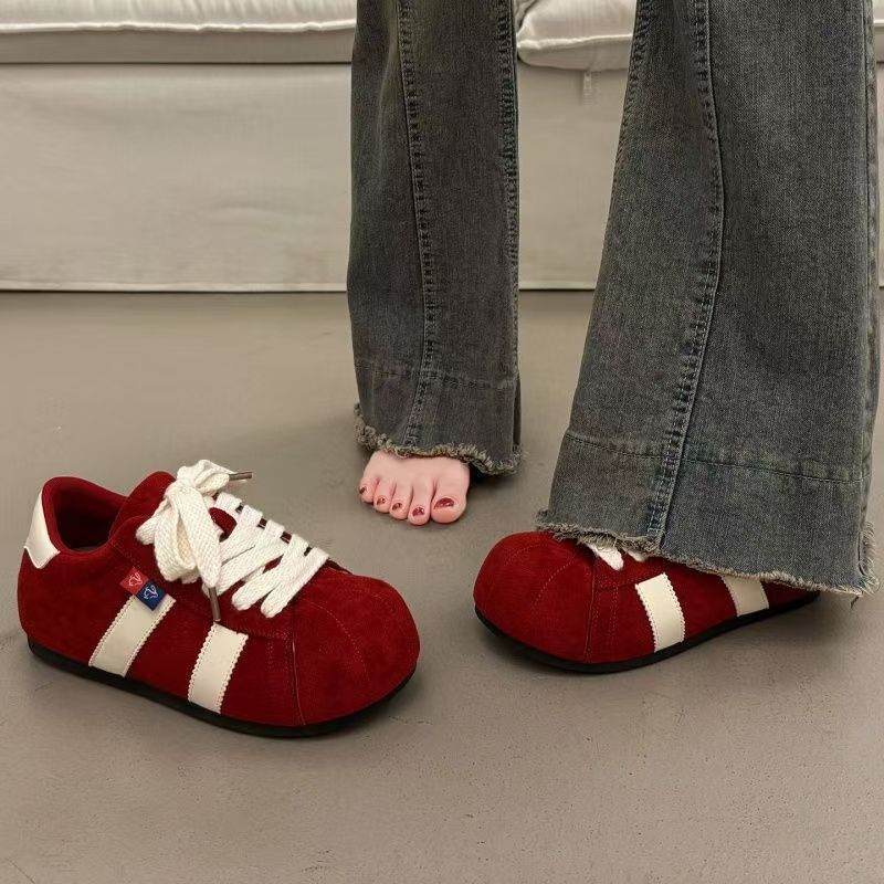 Damen Bequeme Sneaker mit modischer Schnürung und weichem Wildlederobermaterial Drune