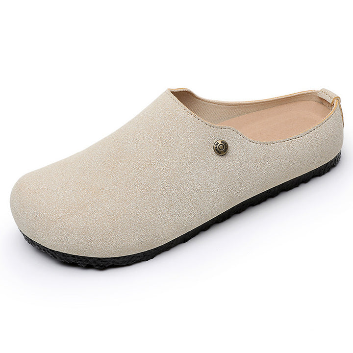 Damen nan leichtgewichtiger Schlupfclog mit ergonomischem Fußbett und rutschfester Profilsohle Drune