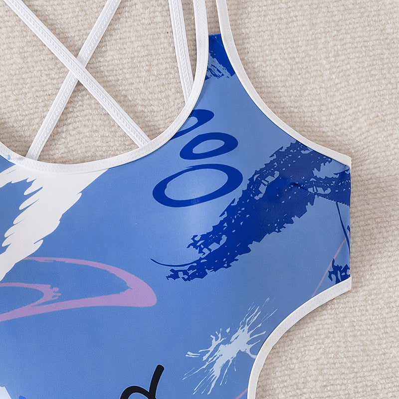Damen Einteiliger Badeanzug mit kreativen Cut-Outs und stilvollem Design Drune