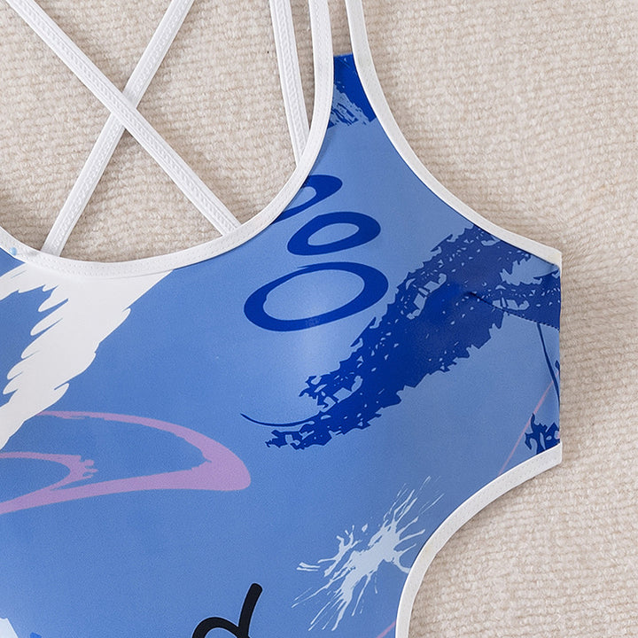 Damen Einteiliger Badeanzug mit kreativen Cut-Outs und stilvollem Design Drune