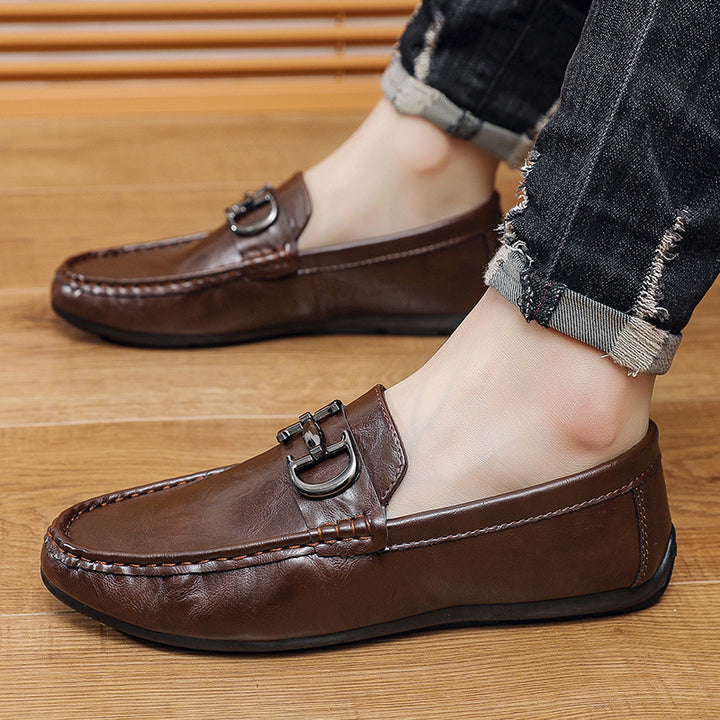Herren Elegante Mokassins mit modischem Schnallen-Detail
