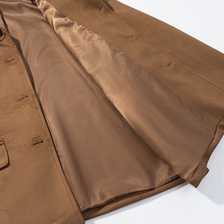 Damen Trendige Blazerjacke aus weichem Stoff Drune