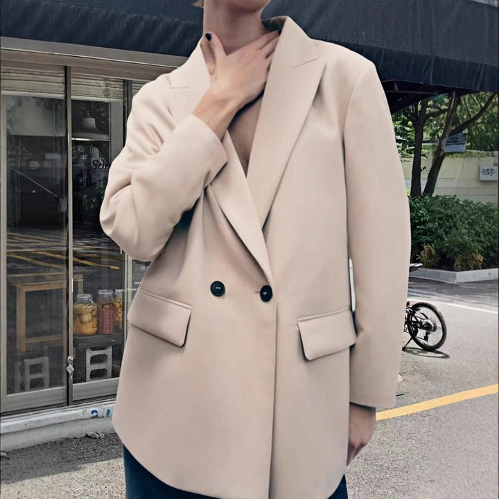 Damen Modischer und eleganter Oversized Blazer Drune