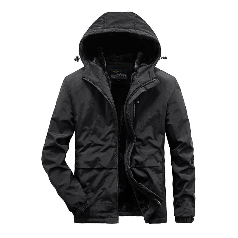 Herren Modische Übergangsjacke mit weichem Innenfutter Drune