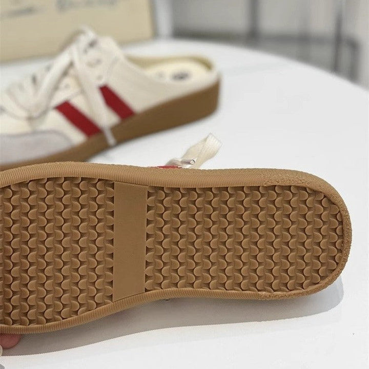 Damen Komfortable Slip-On Sneaker mit modischen Akzenten Drune
